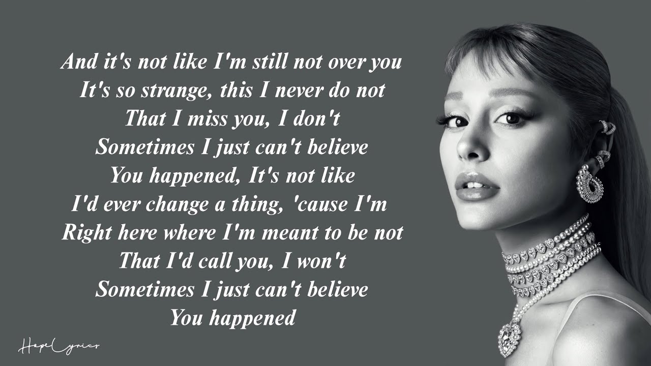 Ariana Grande - twilight zone (Lyrics) 🎵