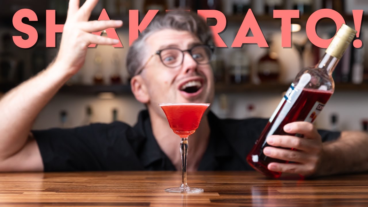 Встряхивайте, пока не получится! Коктейль из ОДНОГО ингредиента — Campari SHAKERATO