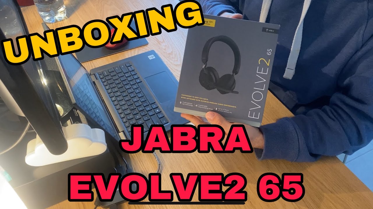 UNBOXING Jabra Evolve2 65 - Professional Headphones