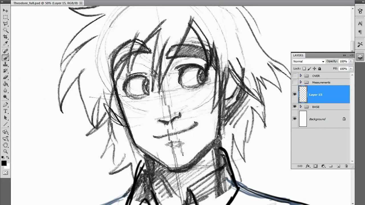 DIGITAL LINEART TUTORIAL - EzDRAWZ