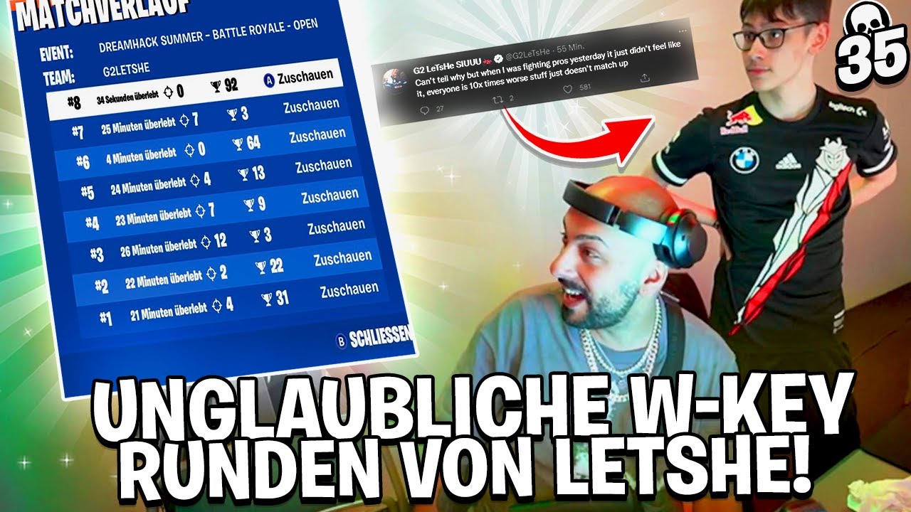 LETSHE IST EIN ABSOLUTES MONSTER! DREAMHACK HEAT 1&2! 😨