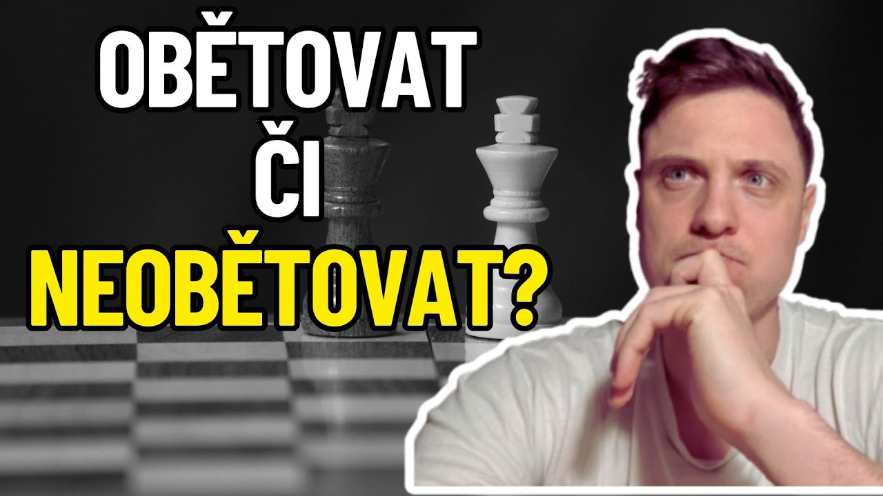 Oběť věže v koncovce: risk, který mohl bolet