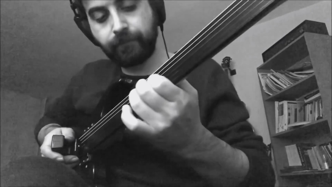 Perdesiz Gitar E-bow | Fretless Guitar Improvisation