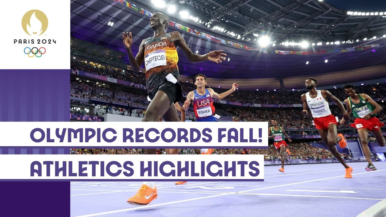 Olympic Record Fall! | Best of Athletics Day 7 | #Paris2024 Highlights