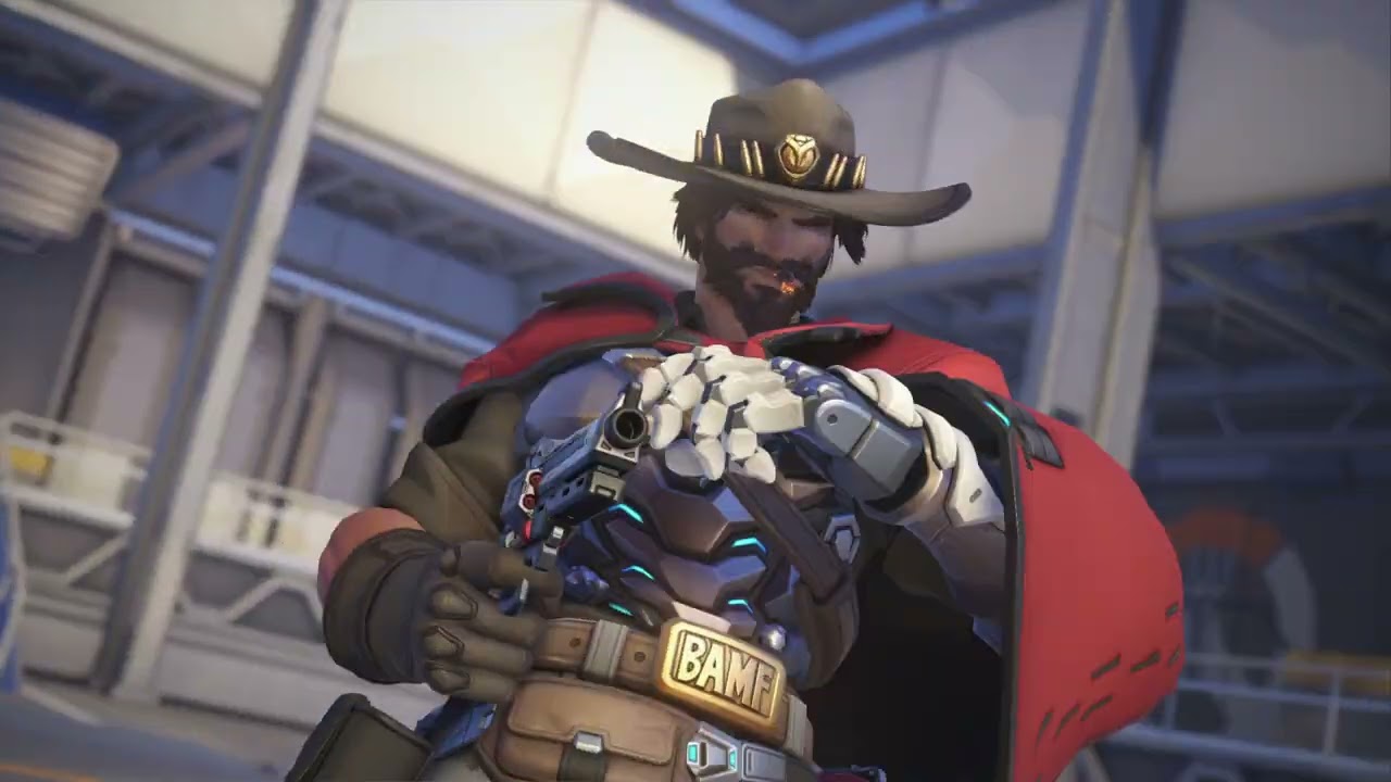 Overwatch 2 CASSIDY (McRee) all Skins and Stuff
