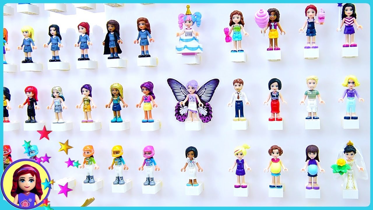 How I Display my Lego Minidolls - Show & Tell