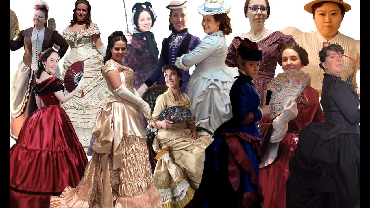 Victorian Costume Pass The Fan | Pass the Brush Video