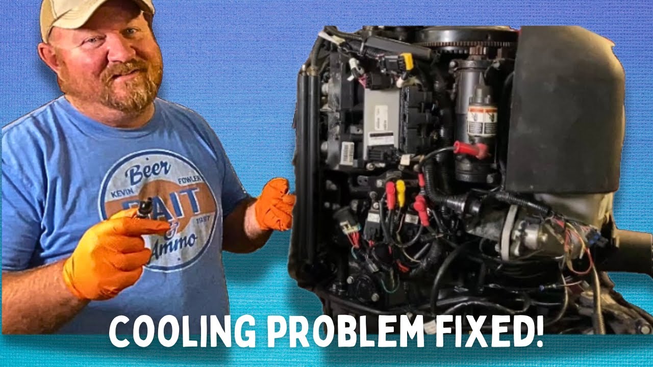 Cooling problem fixed! Mercury Optimax 225 Pro XS
