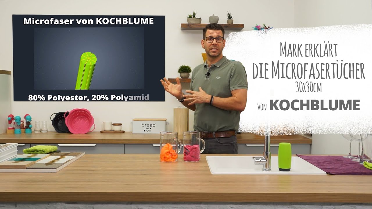 cooklife.de | Mark erkl&auml;rt | Die Microfasert&uuml;cher 30x30cm von KOCHBLUME