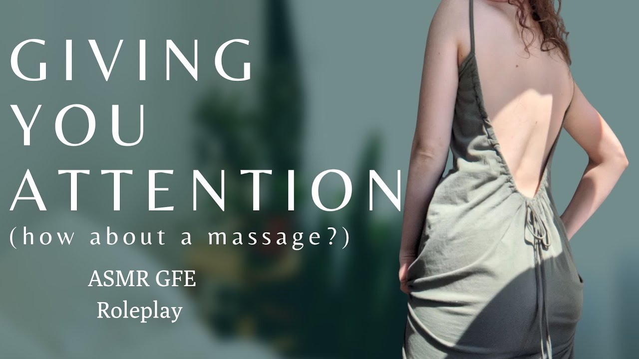 Roleplay ASMR | Personal attention from your Girlfriend
