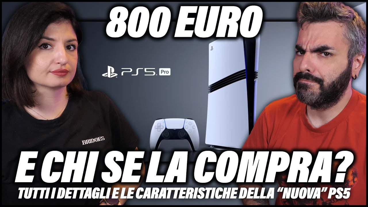 PS5 PRO: 800 EURO (ma anche 930): È TUTTO SBAGLIATO! TUTTE CARATTERISTICHE E OPINIONI