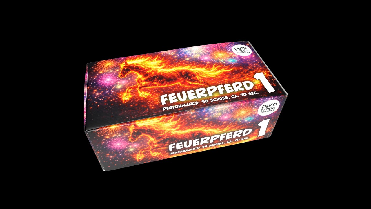 Feuerpferd 1 - 98 Schuss 25+30mm Cat F2 Verbund