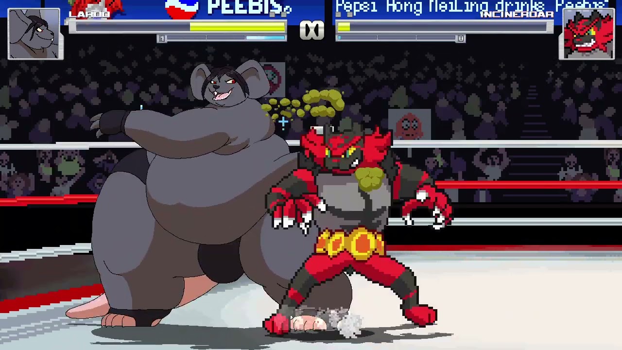 (M.U.G.E.N) Lardo Rat vs Incineroar