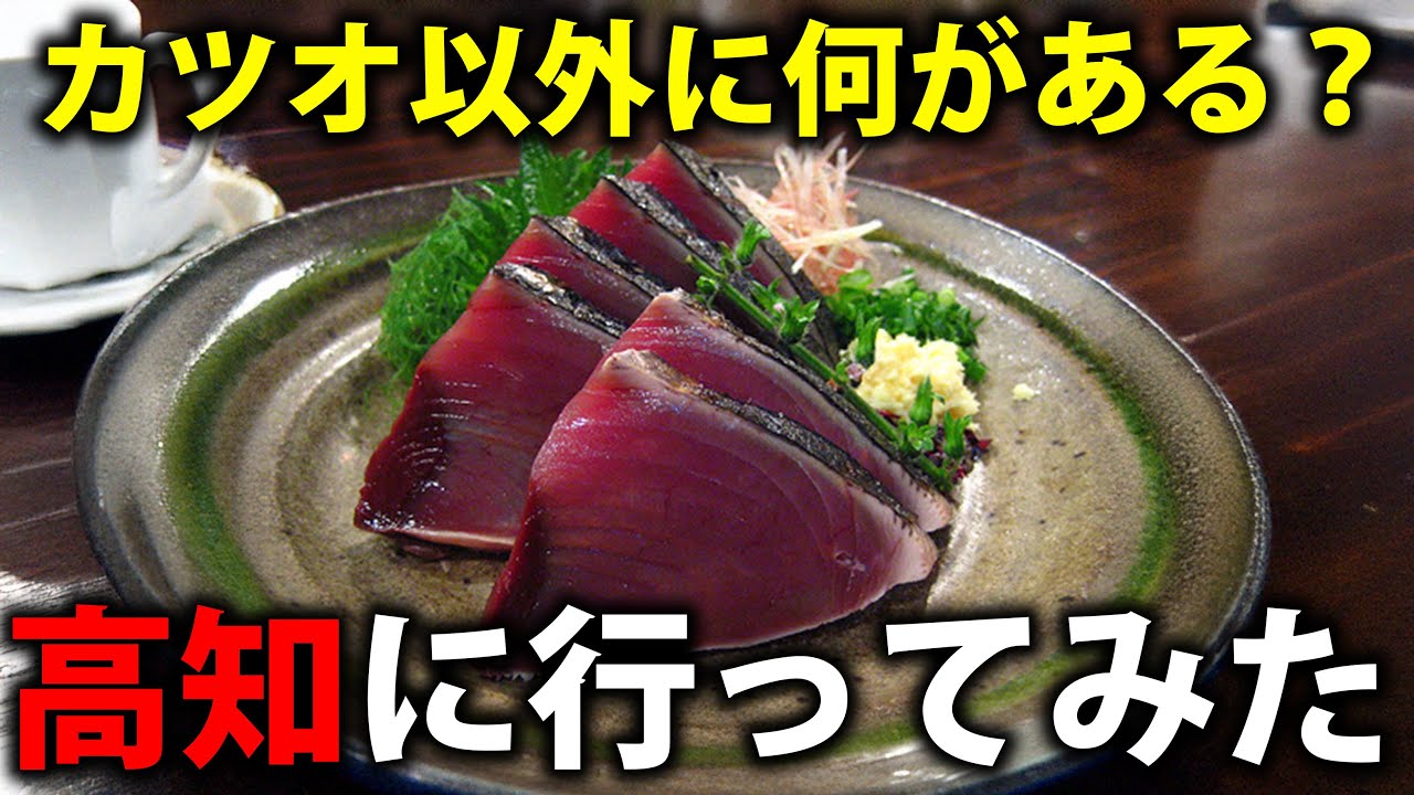 【カツオ食べまくる】四国・高知市には何があるのか？