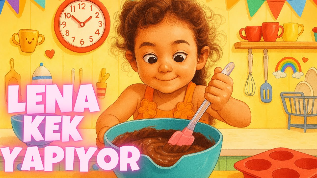 👩‍🍳Веселье на кухне с Леной! 👩‍🍳Забавный рецепт торта для детей.