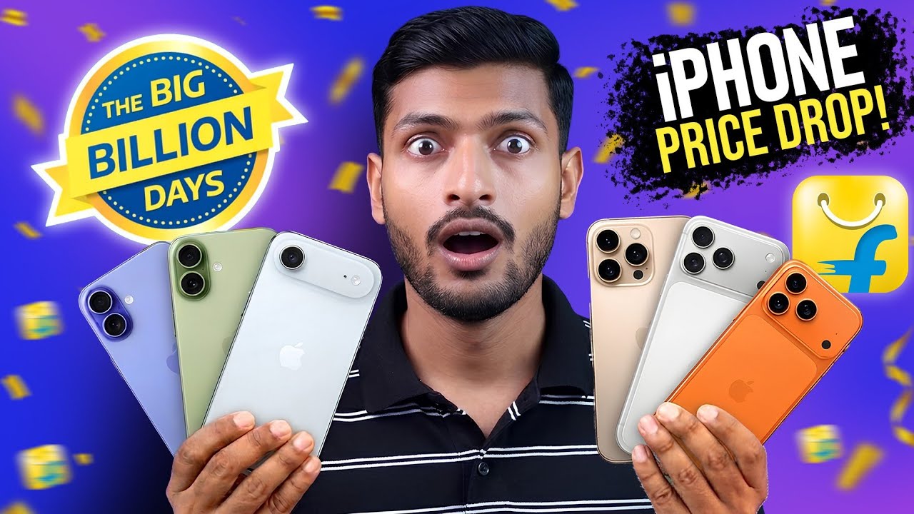Flipkart Big Billion Days Sale 2026 🔥 iPhone 17, 17 Pro, 17 Pro Max, iPhone 16 Series Expected Price
