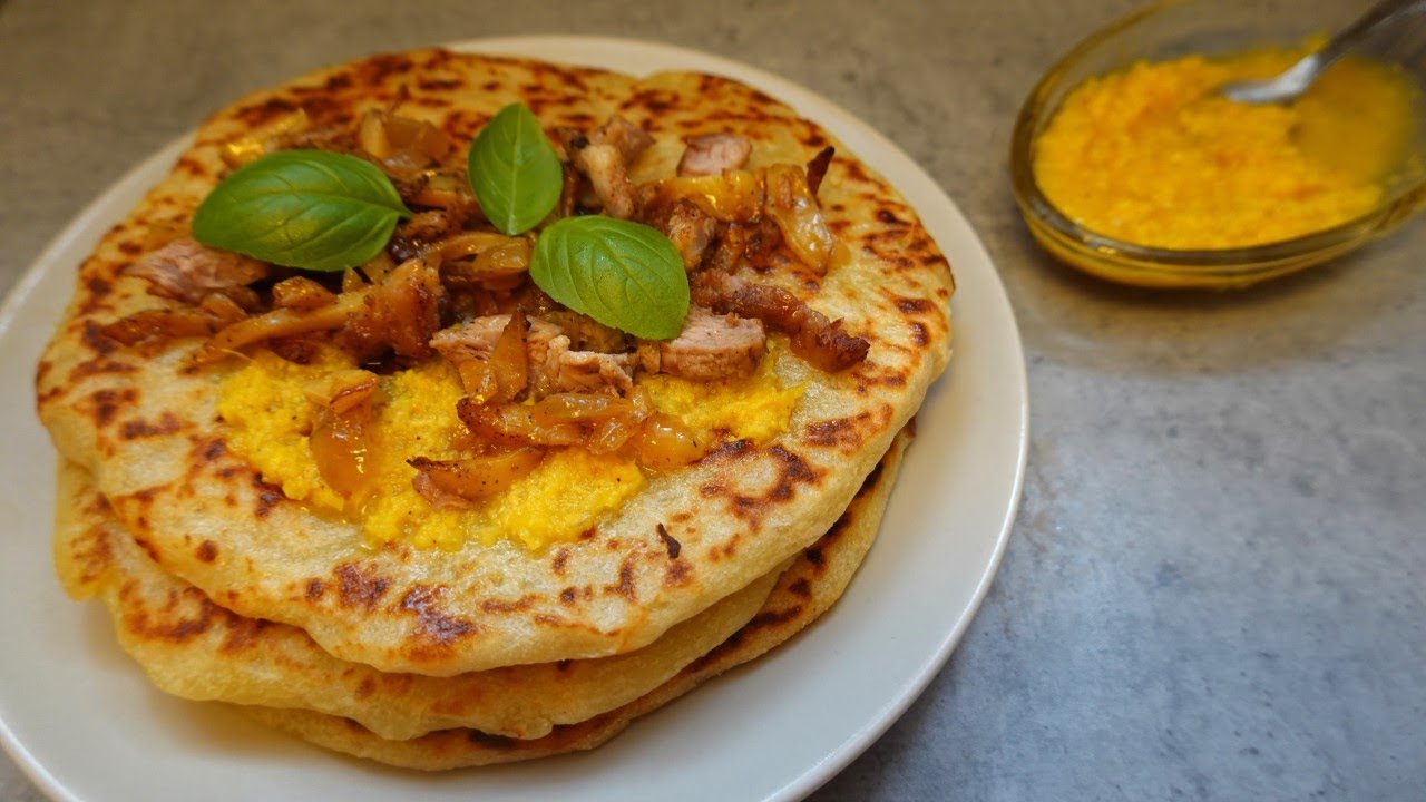 Only 2 Potatoes ! Potato Flatbread Recipe ! Easyvideo