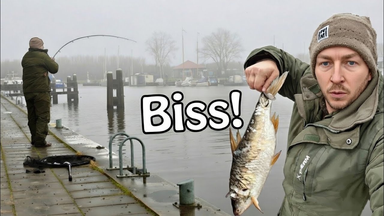 Von der Made zum Meter Hecht? Angeln mit Köderfisch auf Hafen Räuber