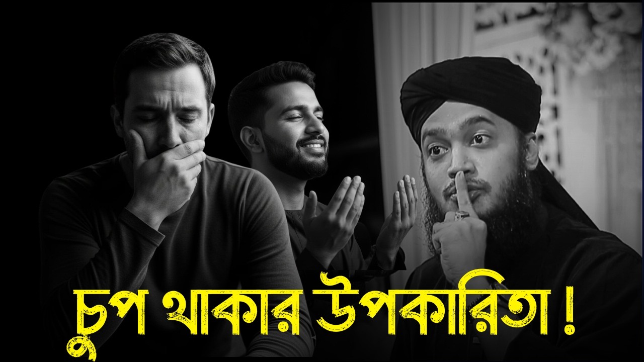 জীবনে যতই কষ্টু আসুক একটু চুপ করে থাকুন !!😅💔 |মোকাররম বারী ওয়াজ | Sayed Mukarram bari new waz 2026