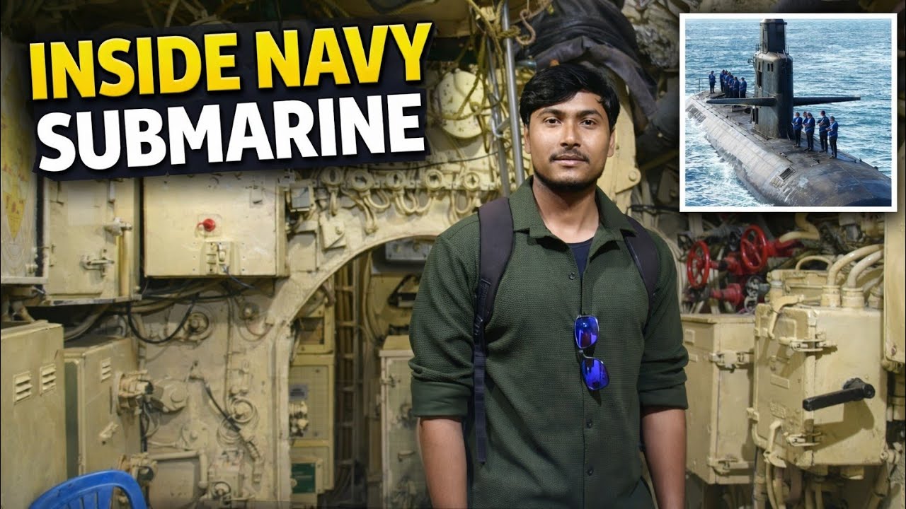 Inside India’s Real Submarine 😱 | Vizag Aircraft Museum & Submarine Tour | EP-16