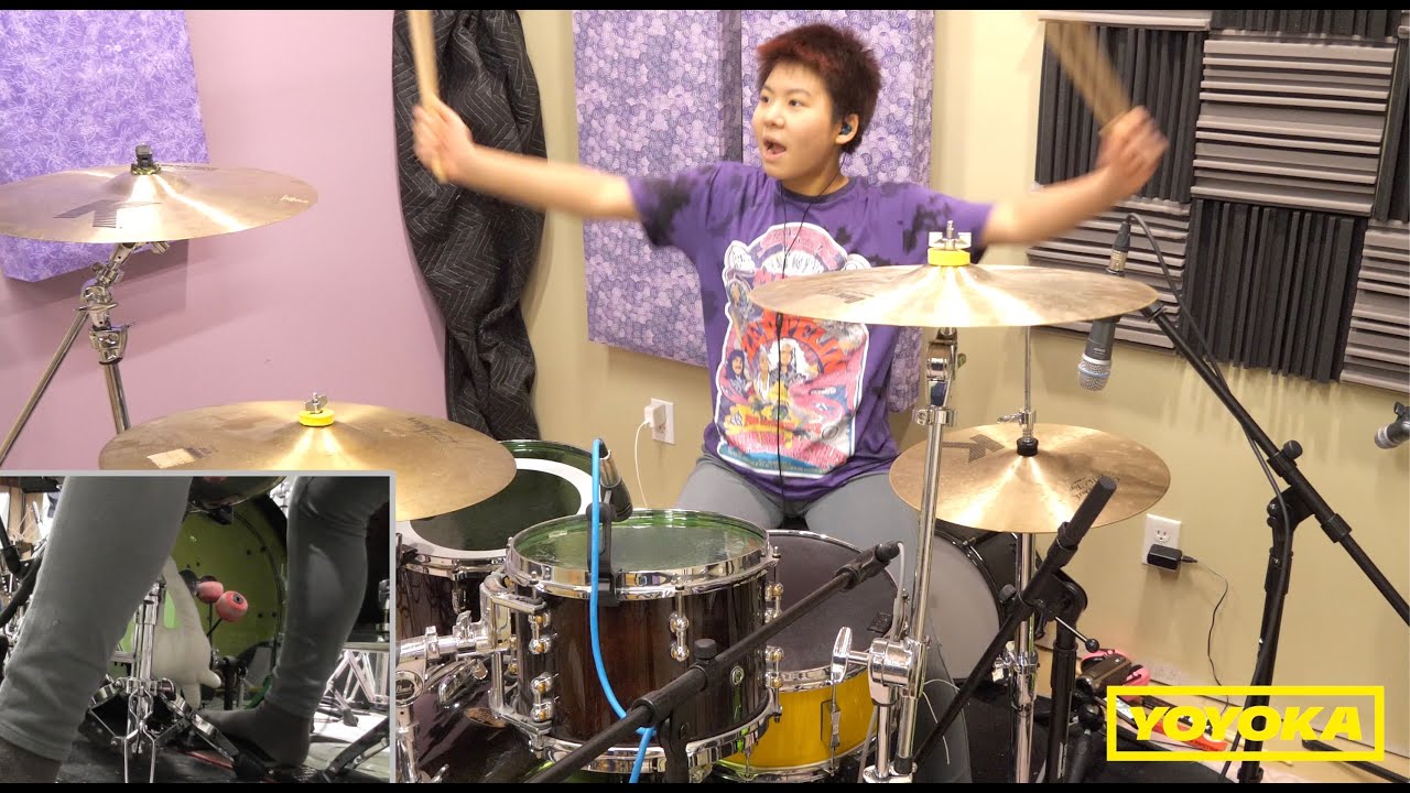 Led Zeppelin - Fool in the Rain / Drum Covered by YOYOKA