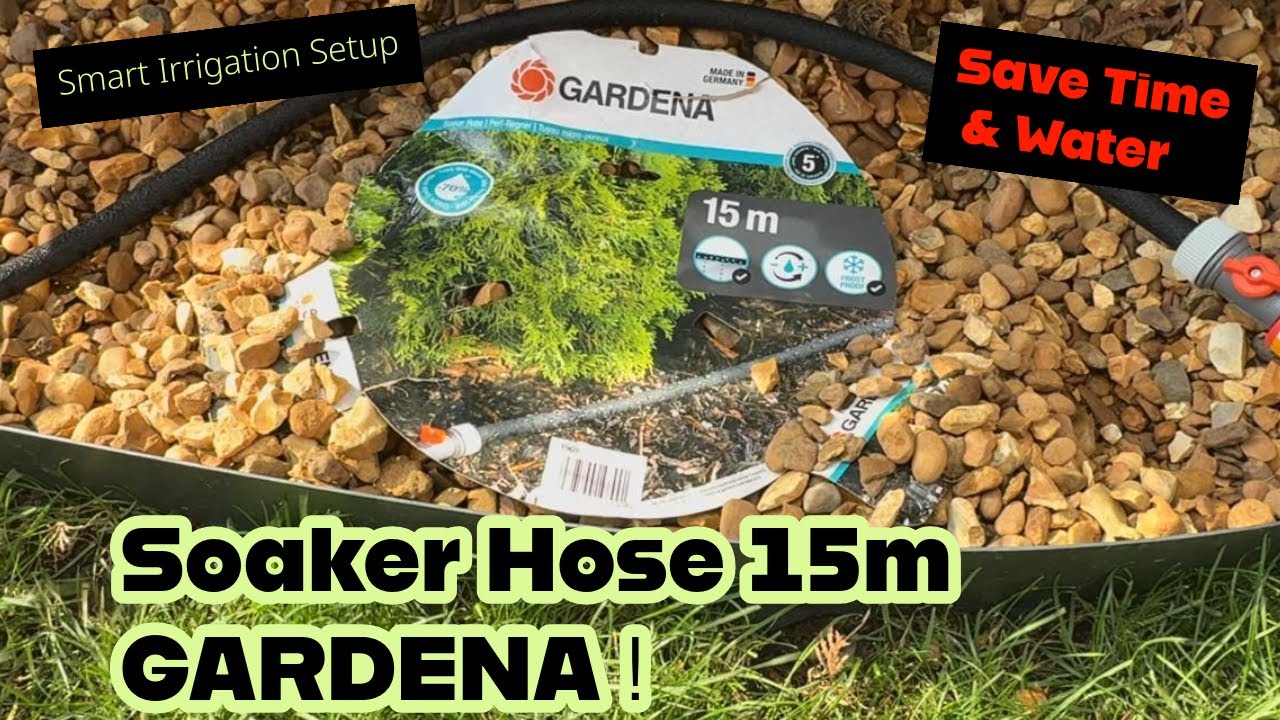 How to Install Gardena Soaker Hose in Minutes, | #garden | #wateringplants 