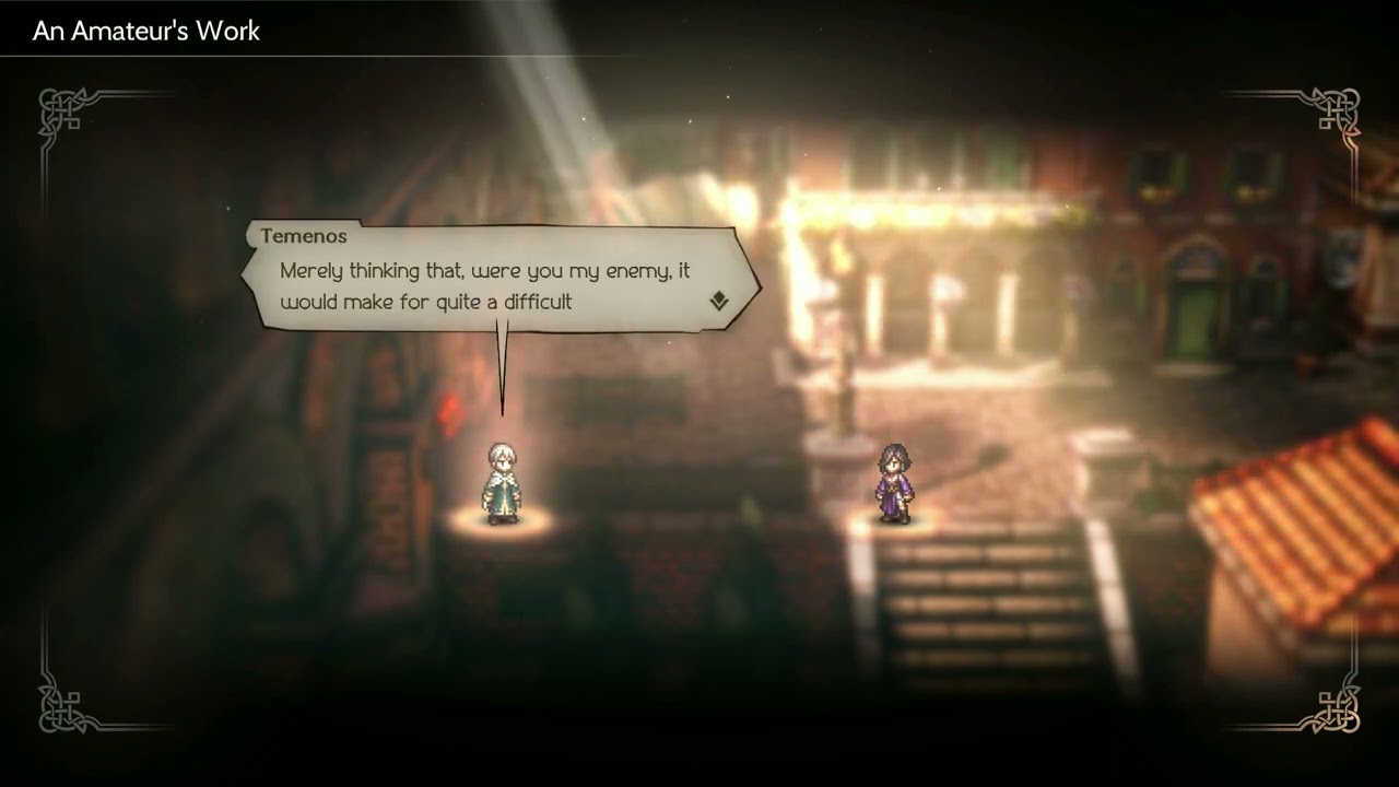 Octopath Traveler 2 - Temenos Chapter 2 Party Chat/Travel Banter