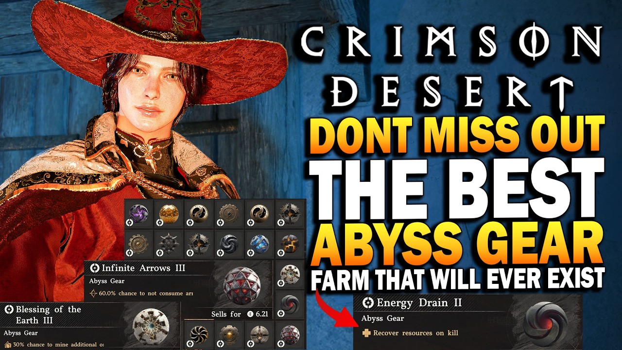The BEST Abyss Gear Farm In Crimson Desert - DO IT BEFORE ITS TO LATE!
