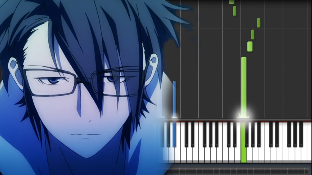 K Anime (アニメ「K」) OST - Kiss of Death (Piano Synthesia Tutorial + Sheet)