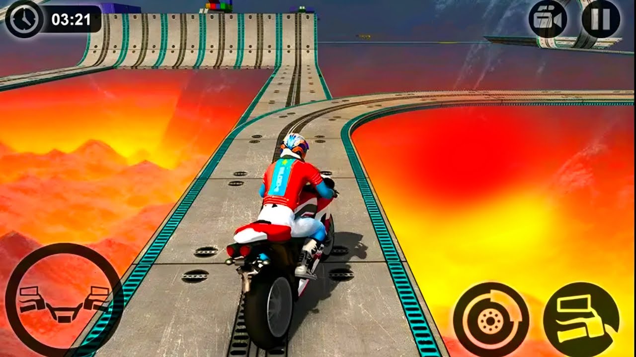 Impossible Motor Bike Tracks 3D-  Android Gameplay