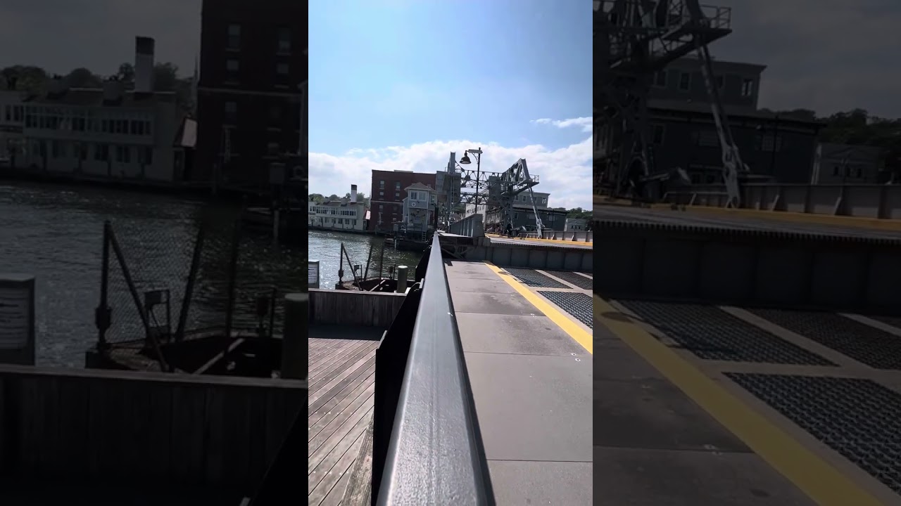 Mystic Bridge in Connecticut USA 🇺🇸closing