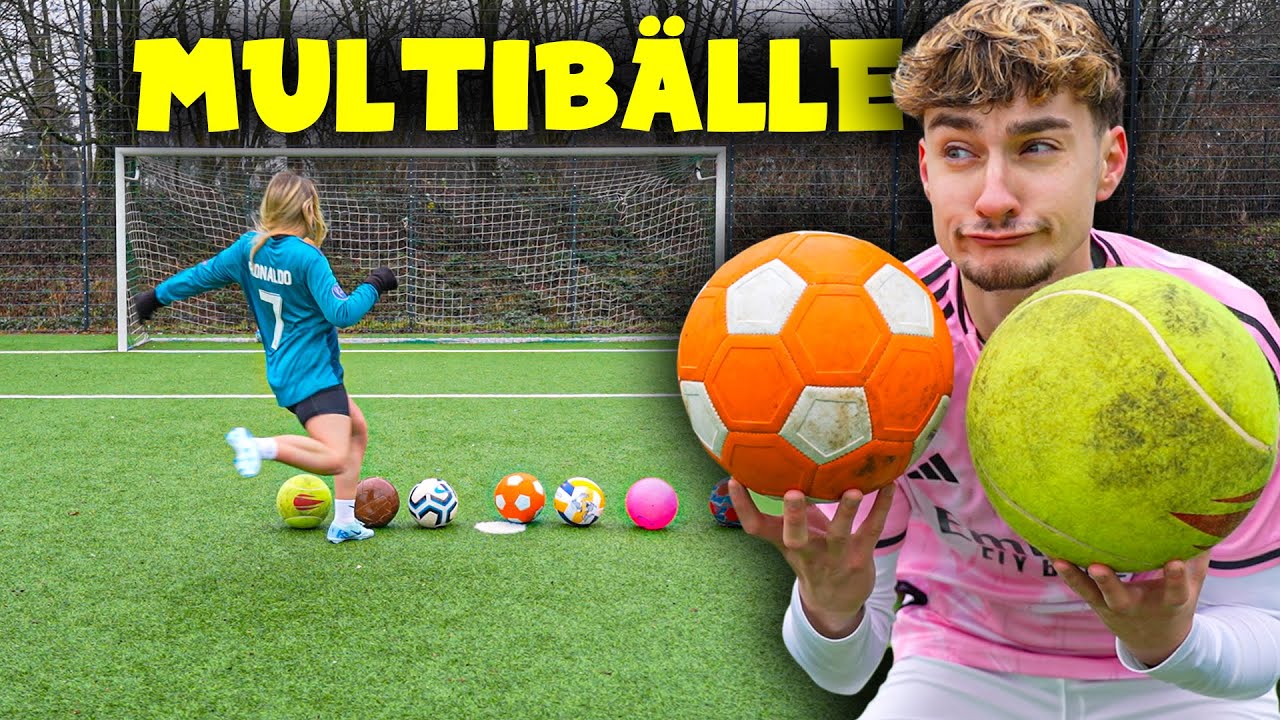 MULTIB&Auml;LLE FU&szlig;BALL CHALLENGE - YVON  vs SPIDEY