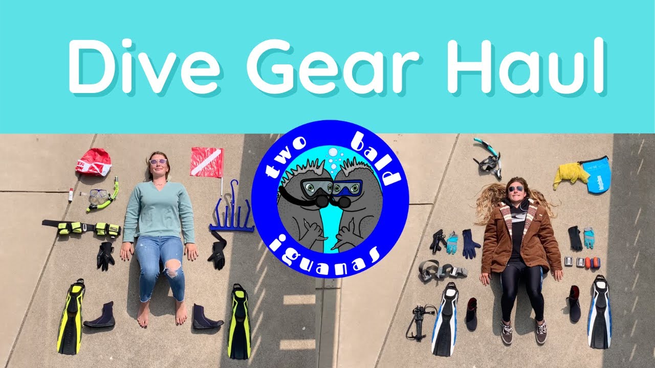 Personal Scuba Diving Gear Haul
