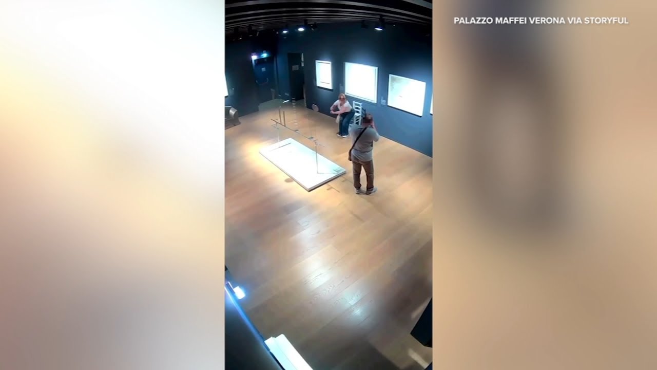 Tourist breaks Nicola Bolla's 'Van Gogh' chair by sitting on it: VIDEO