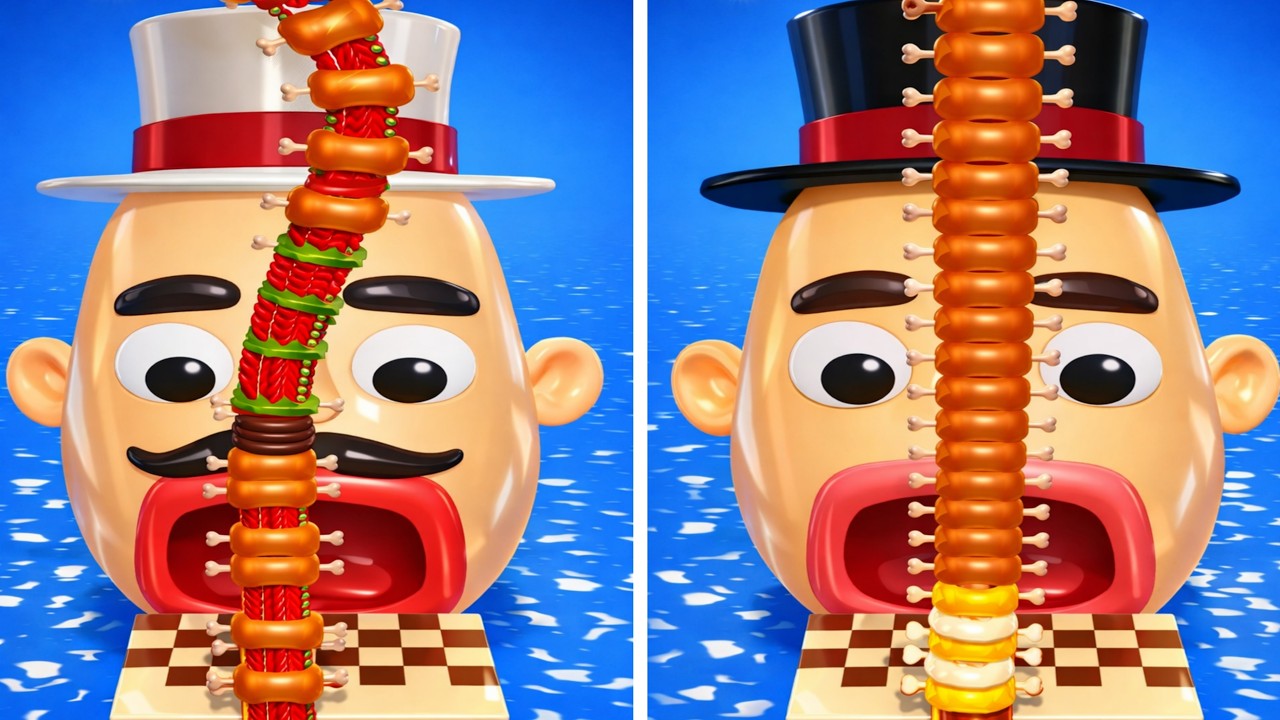 Sandwich Runner | Character VS Character - Satisfying Relaxing Speedrun Gameplay