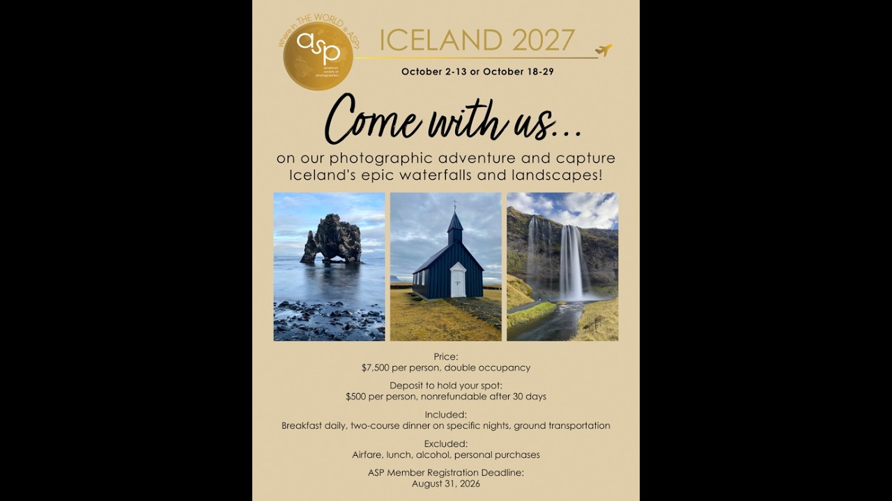 ASP is going to Iceland!