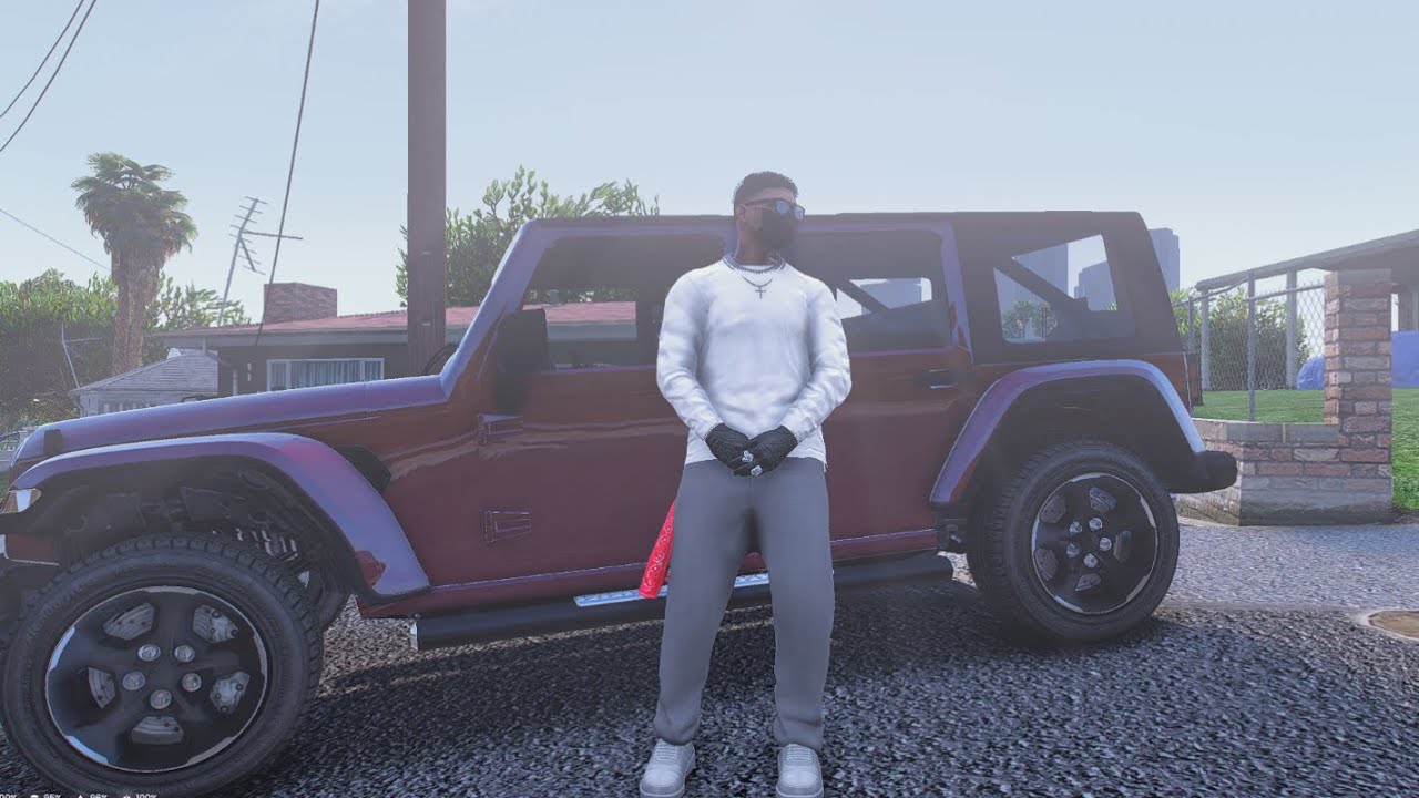 Я переехал в самый неблагополучный район Лос-Анджелеса в GTA 5 RP.