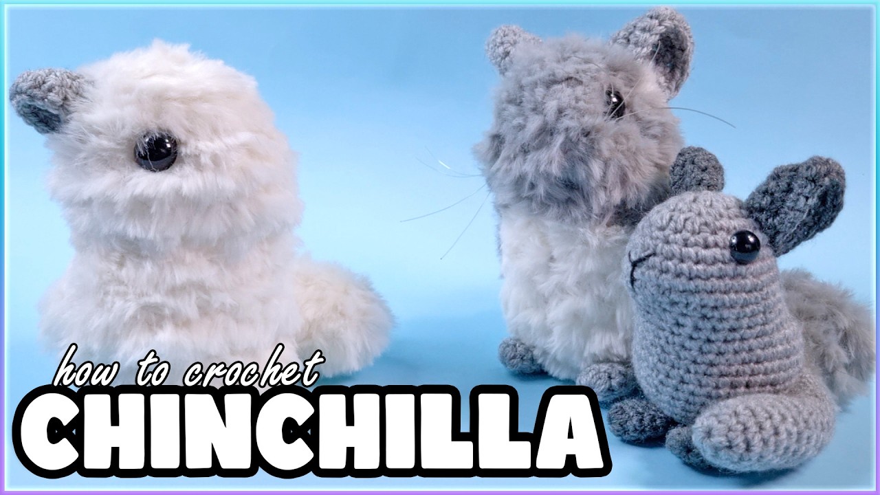 Make Yourself a Fuzzy Buddy! [Chinchilla Pattern & Tutorial]