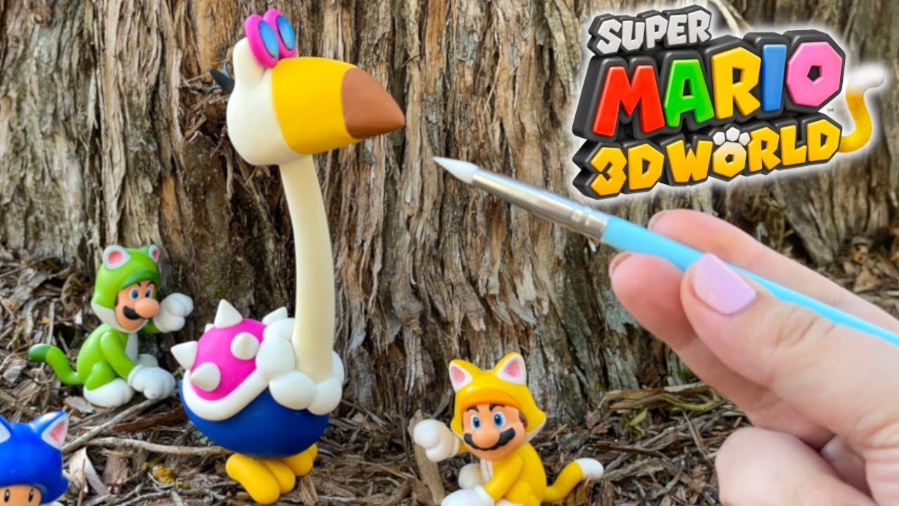 Делаем Конкорда из Super Mario 3D World | Полимерная глина
