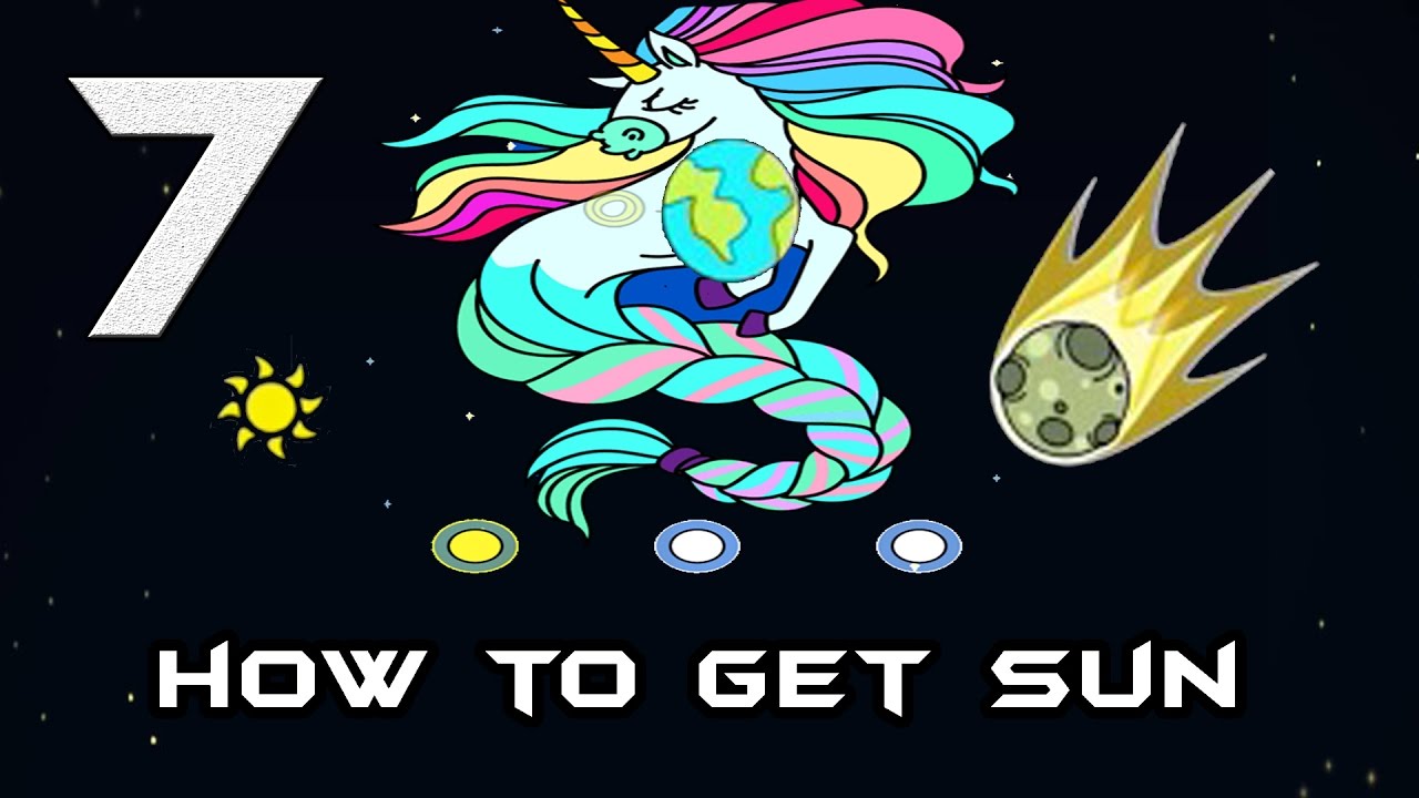 [ ENG SUB ] HOW TO GET SUN - UNICORN EVOLUTION TAPPS GAME #7