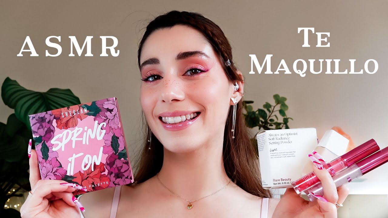 ASMR 🌸 TE MAQUILLO y te Visto para Feria de Primavera 🌼 Roleplay en Español🌷Atención Personal