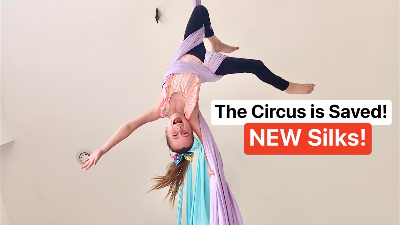 Dad cut the silks, Kellie SAVED CIRCUS! ❤️🎪