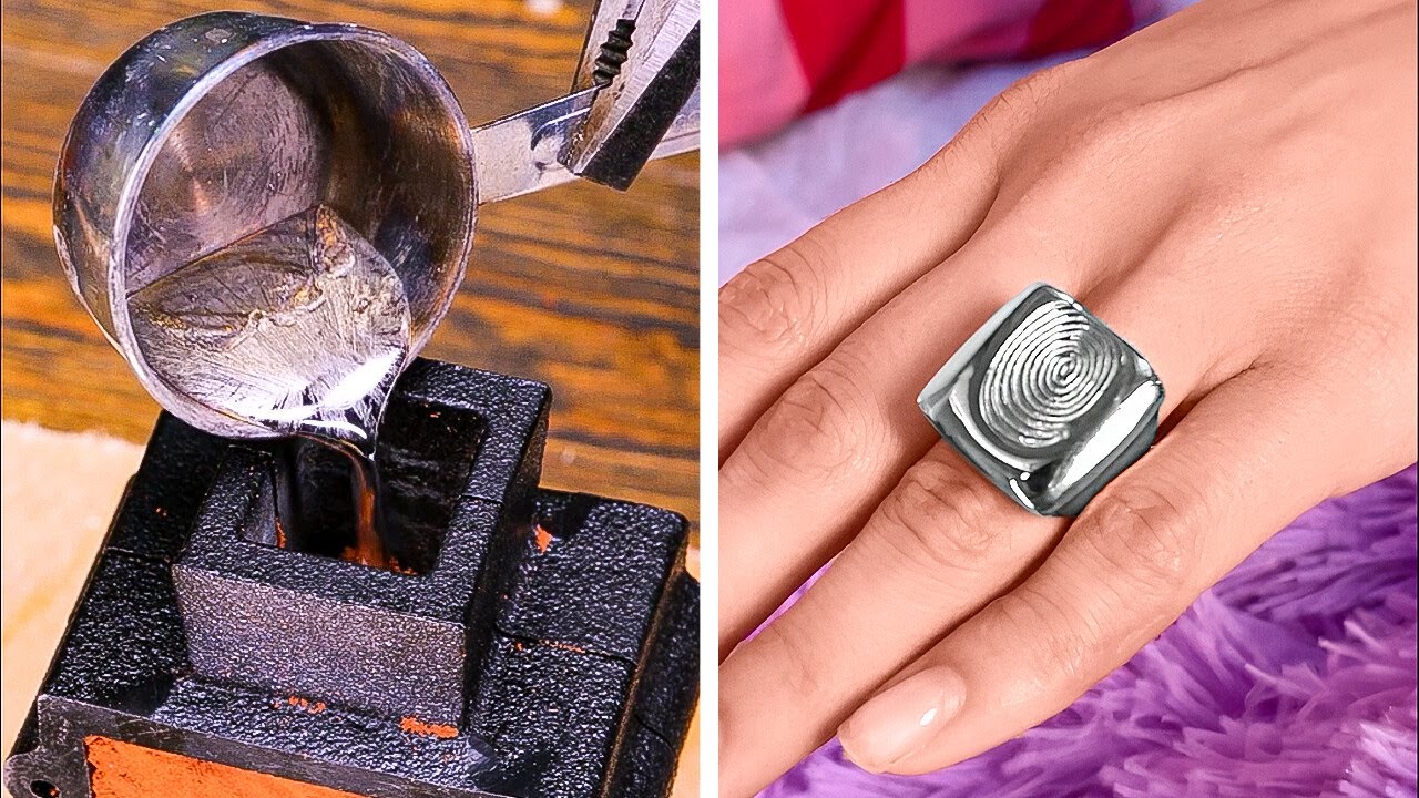 Melt Metal and Create things you'll never Forget #5MinuteBeat