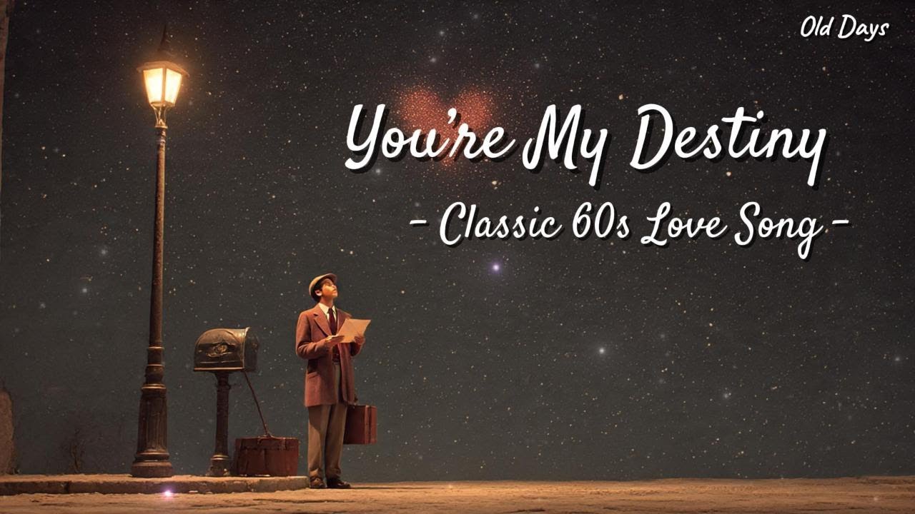 You're My Destiny – Classic 60s Love Song | Vintage Romantic Oldies Ballad