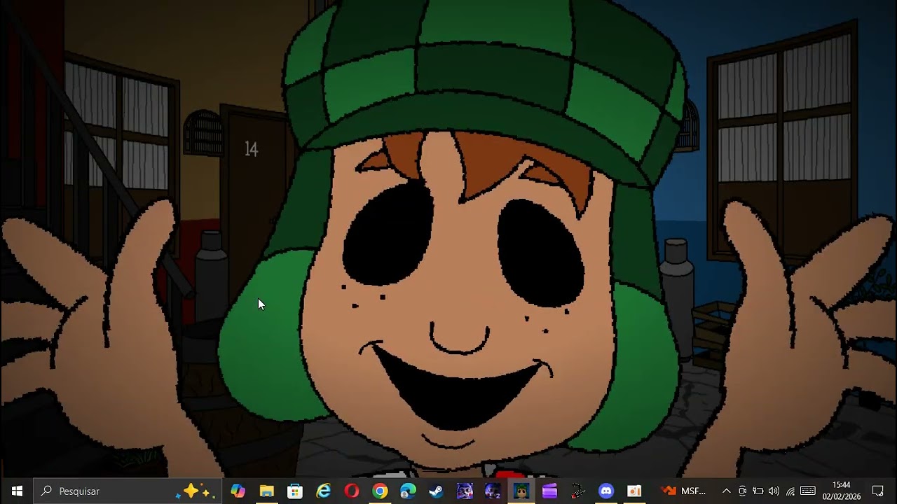 TINHA QUE SER O CHAVES DE NOVO