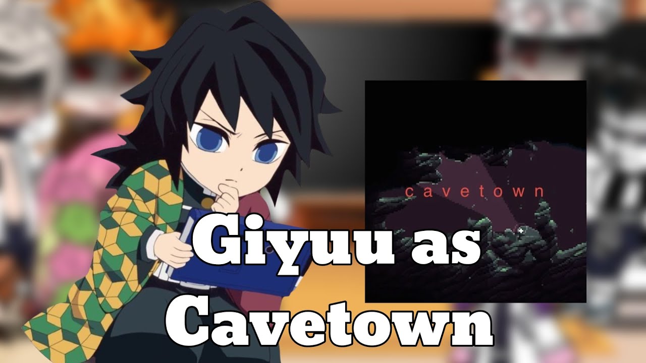Hashira react to Giyuu as Cavetown || Demon slayer Gacha club || Giyuu angst