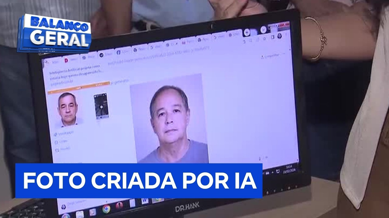 Família usa IA em foto de irmão desaparecido há 61 anos para ver como ele estaria atualmente
