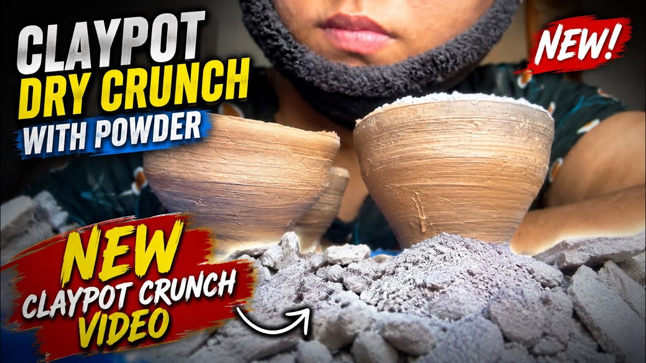 Woodle screw gaming with satisfying crunch sound | mask girl crunch video #gaming #maskgirl #claypot