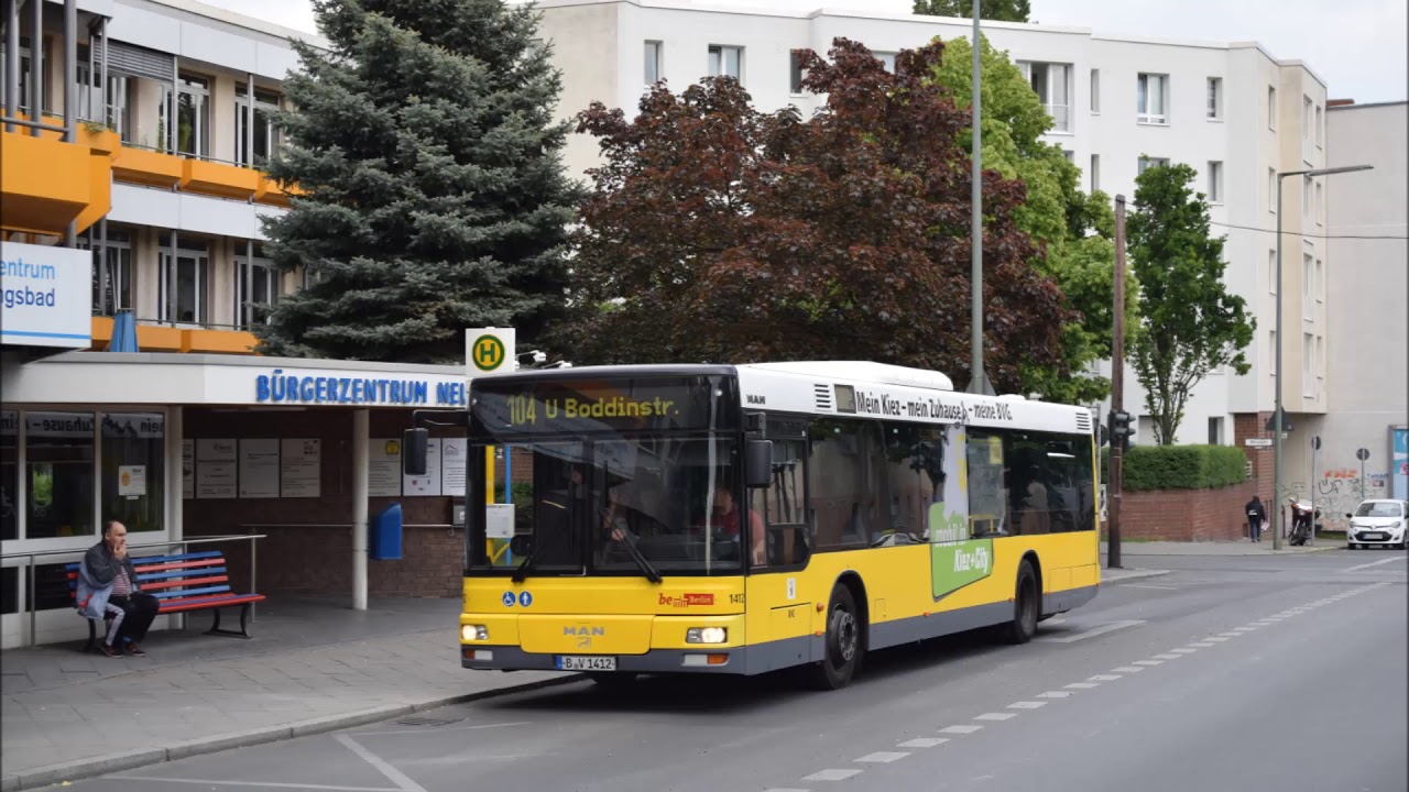 Sound vom MAN NL 263 (MAN EN03) - Wagen 1412 - der BVG