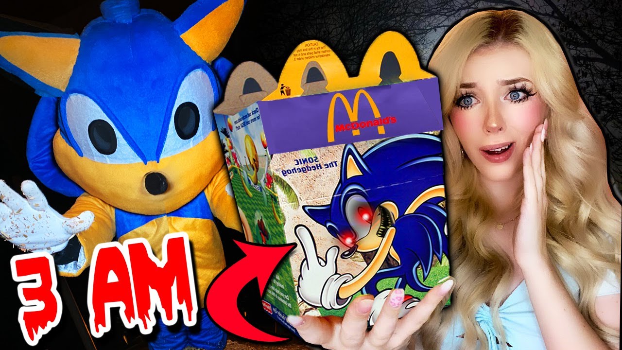 DO NOT ORDER SONIC.EXE HAPPY MEAL FROM MCDONALDS AT 3 AM!! (SCARY!)